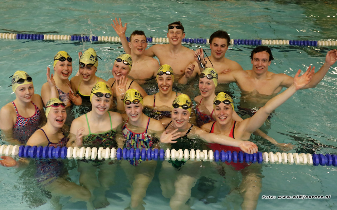 20 Dinkelzwemmers naar Swim Cup Eindhoven in Olympische stijl